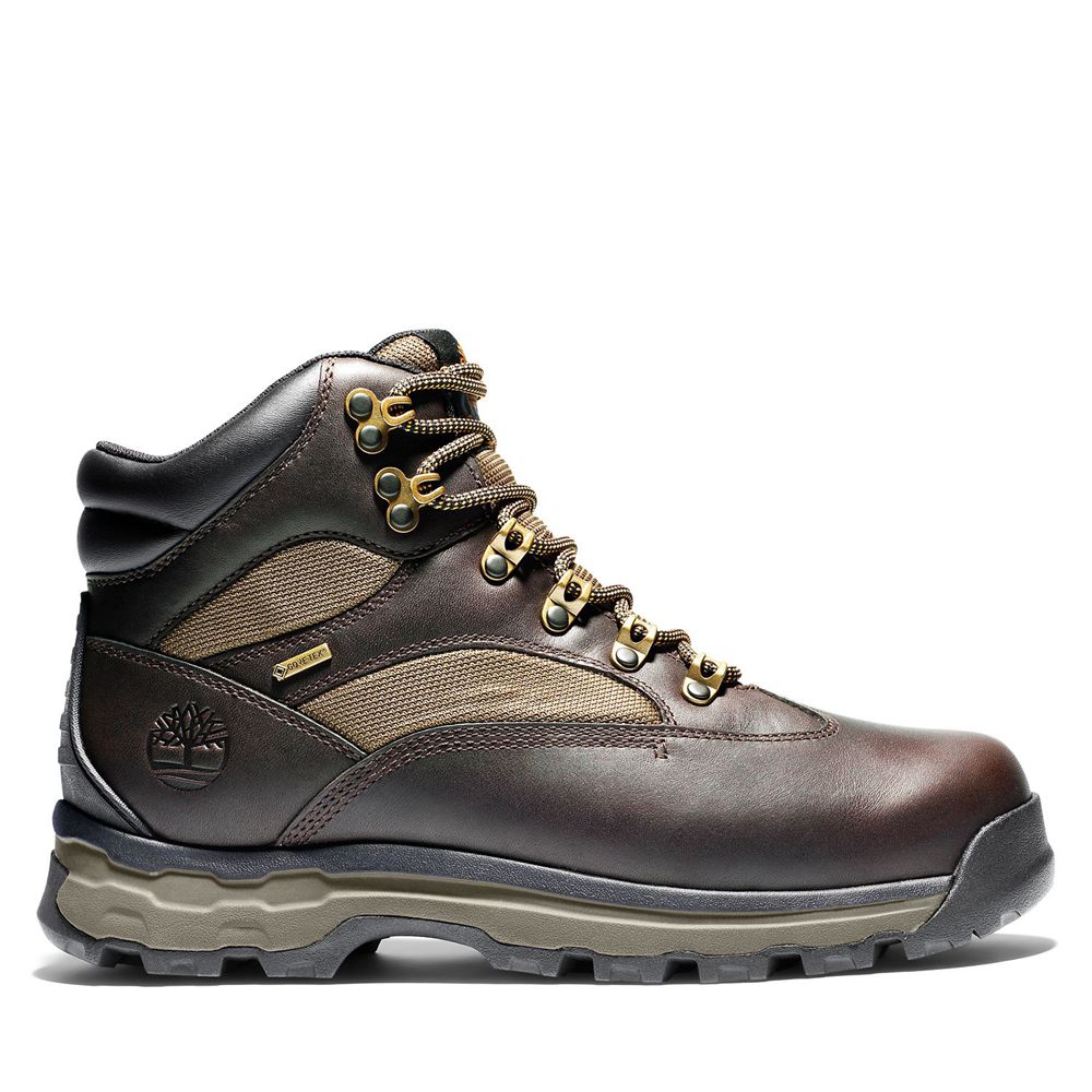 Botas de Montaña Timberland Hombre Chocorua Trail 2.0 Waterproof Marrones Oscuro - Chile LKF-152894